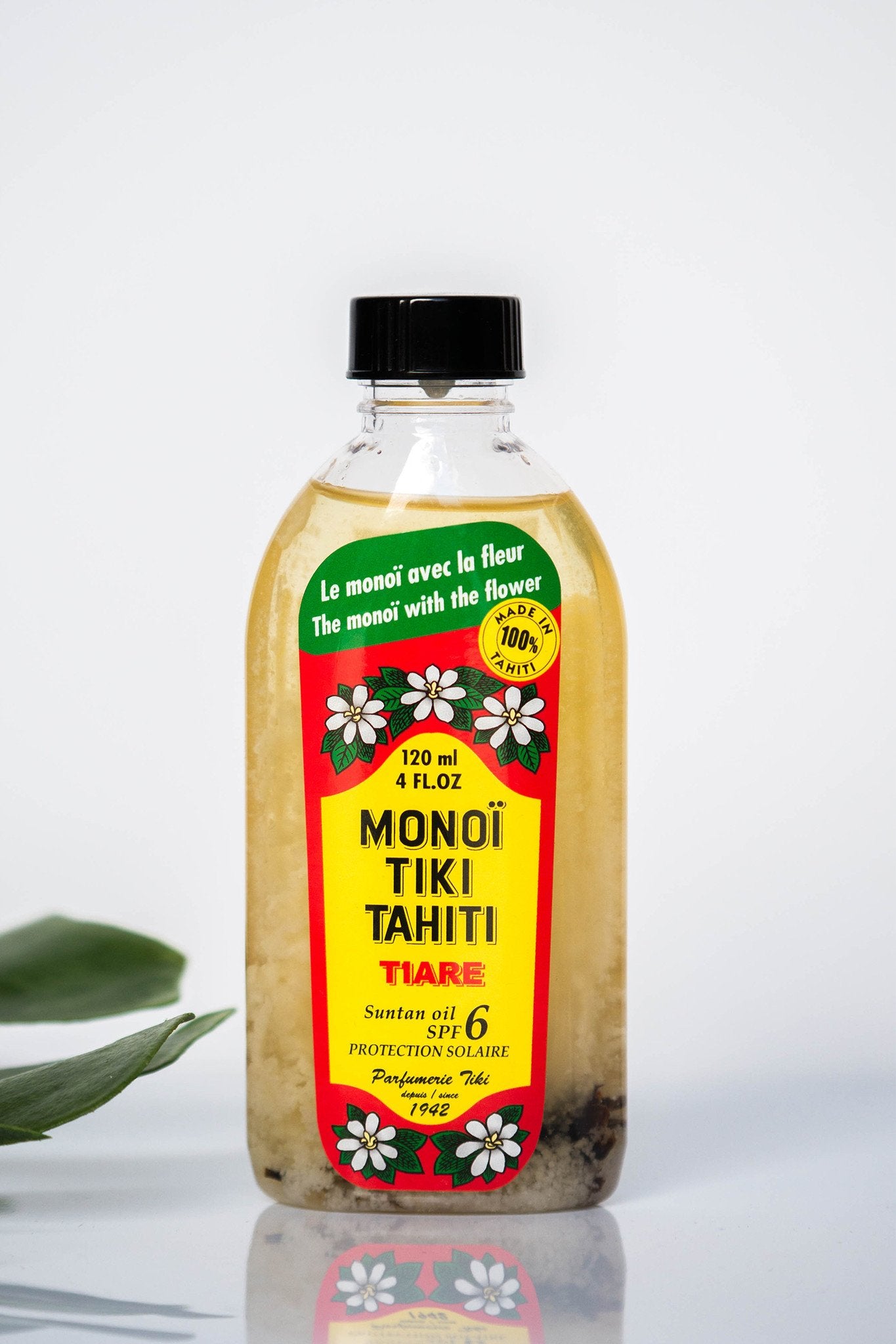 Monoi Tiare Oil - Gardenia with SPF / 4oz