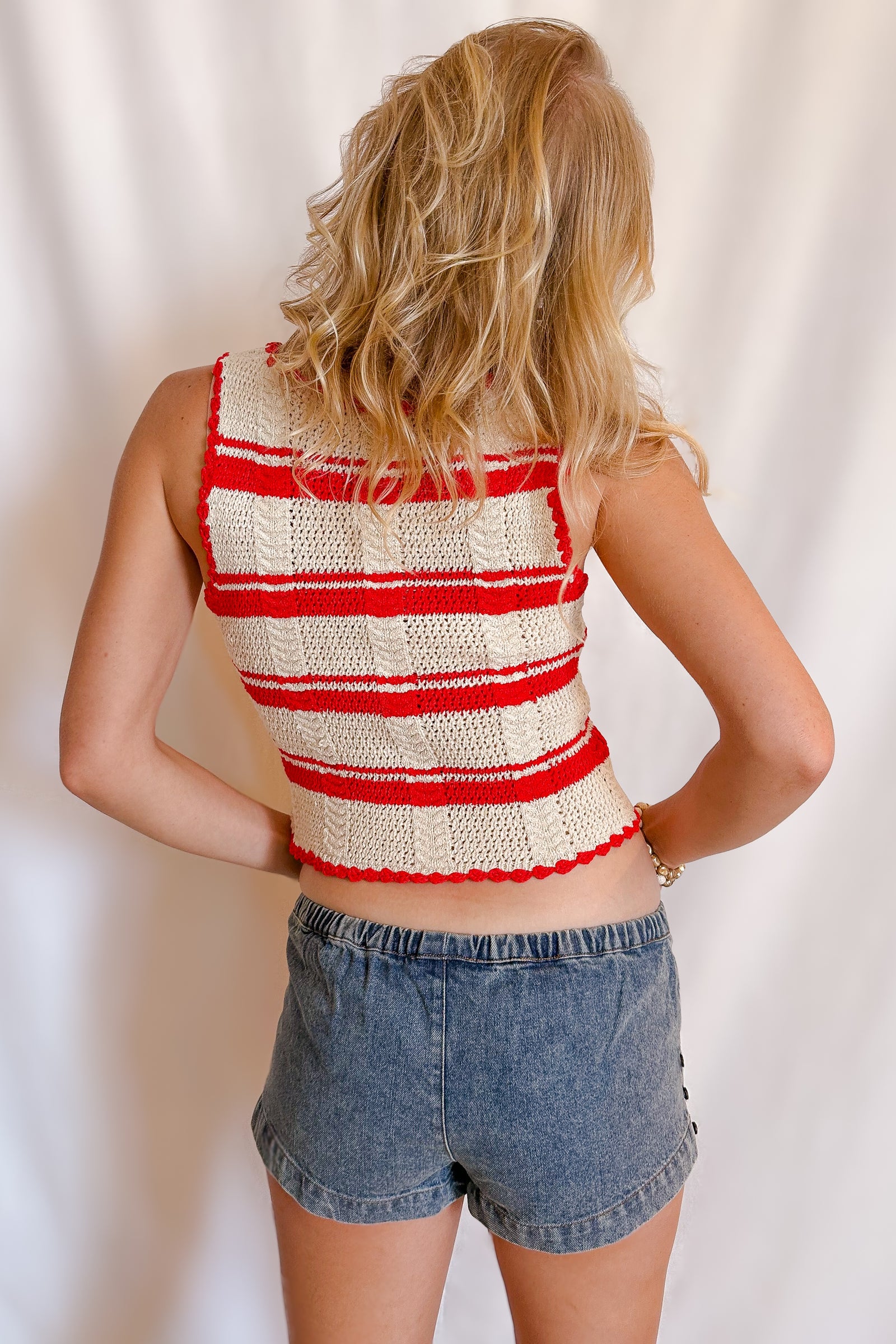 Denim Lowrise Micro Shorts / Denim