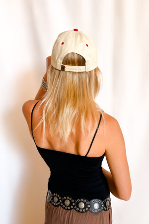 Smoke Show Canvas Cap / Red
