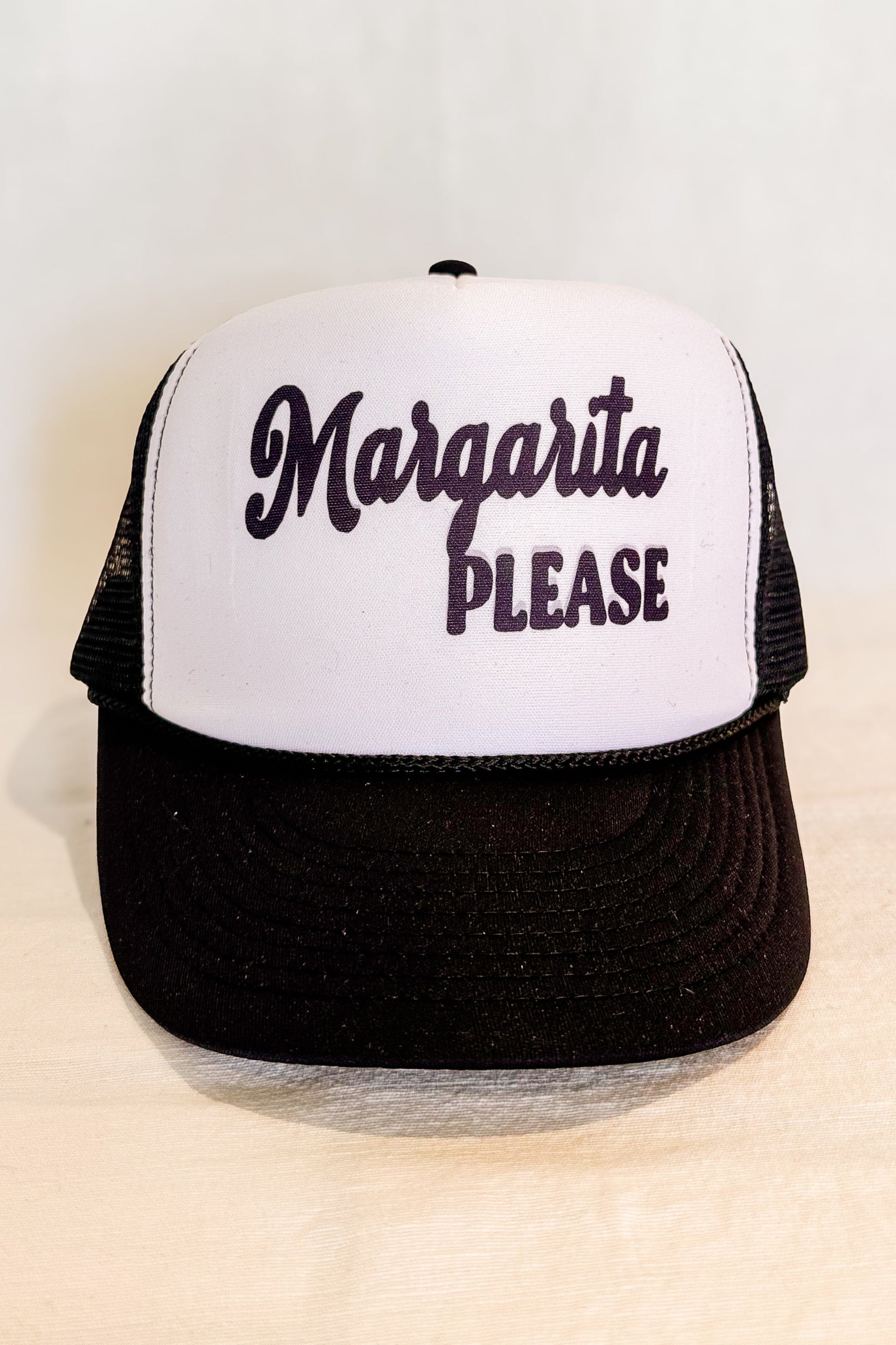 Margarita Please Trucker Hat / Black