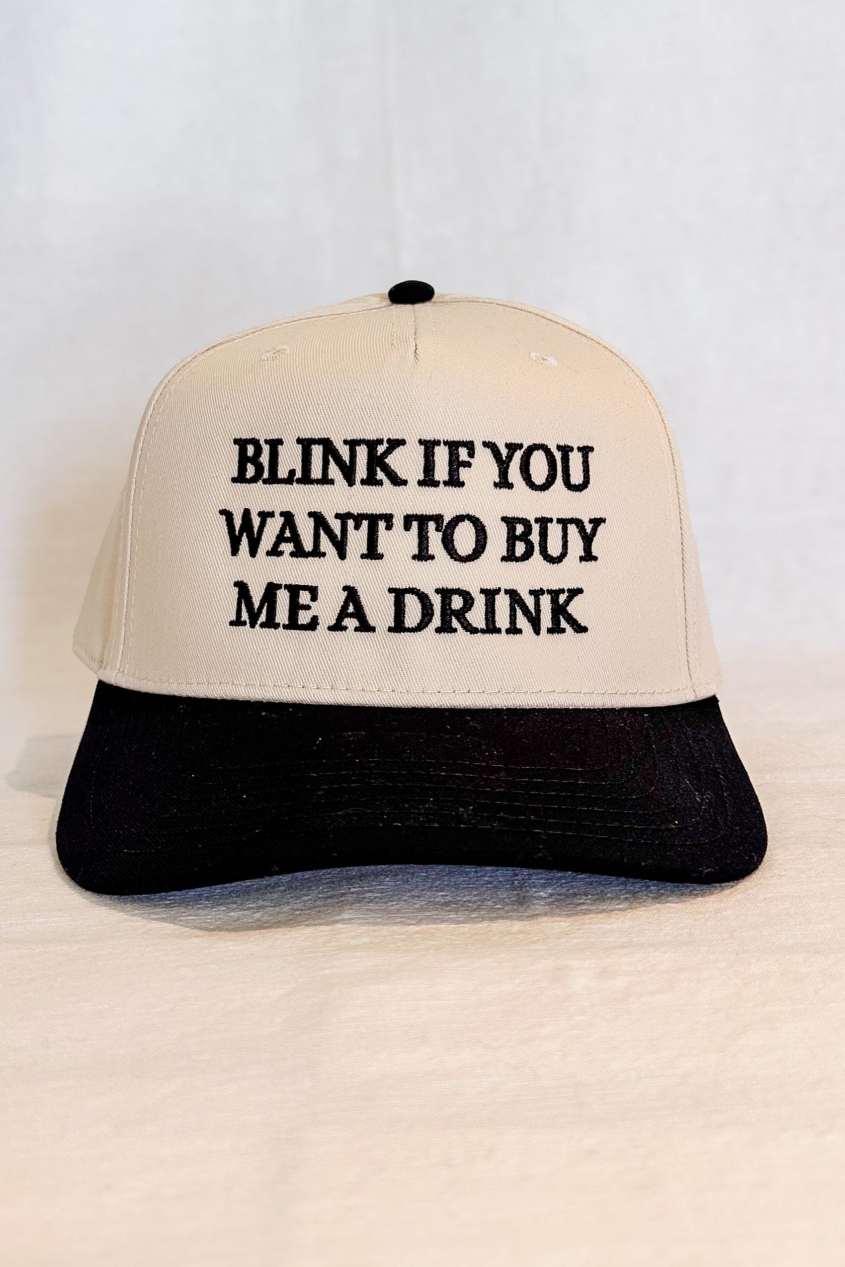 Blink To Buy Me A Drink Cap / Black