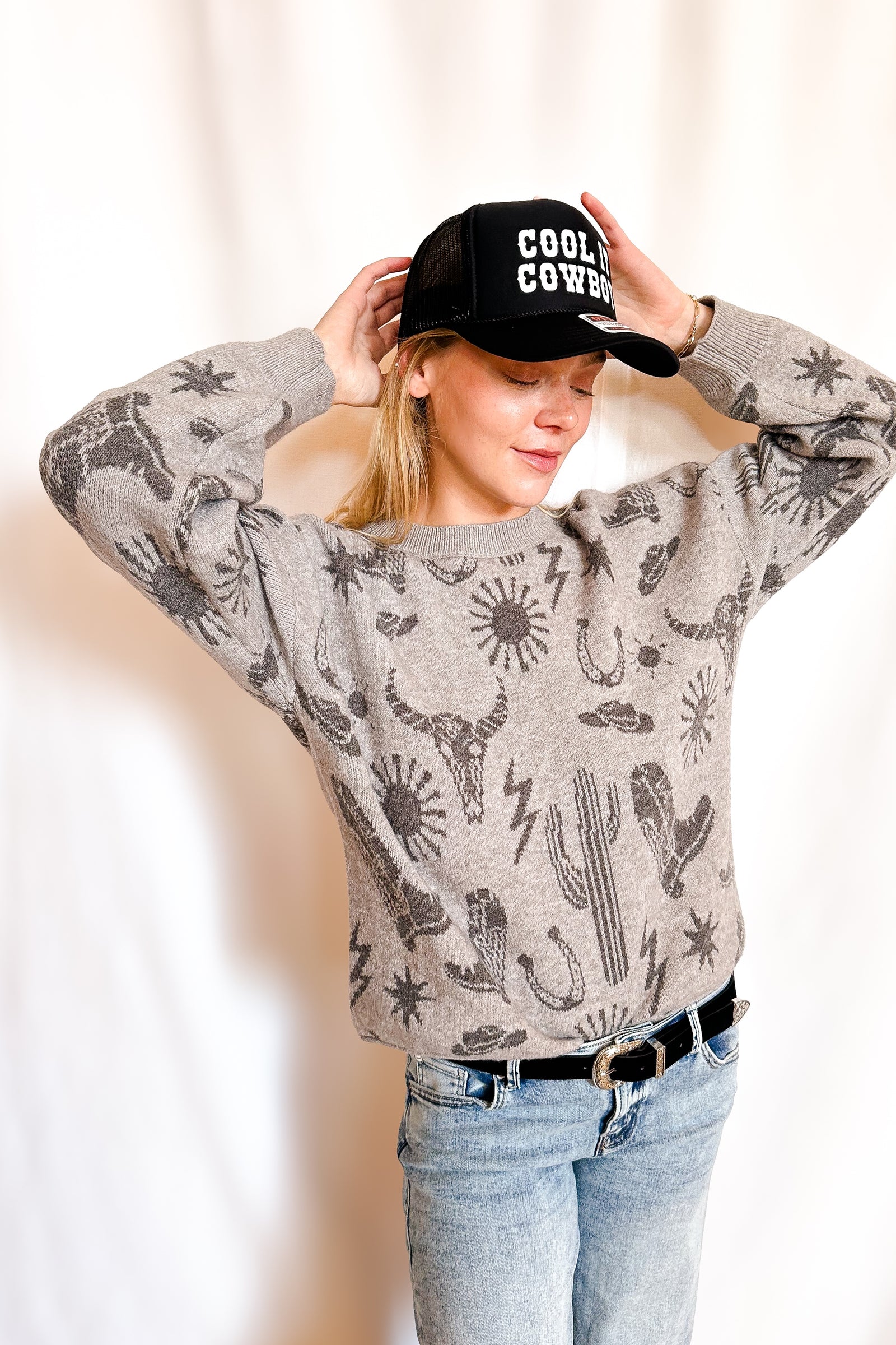 Cool It Cowboy Trucker / Black