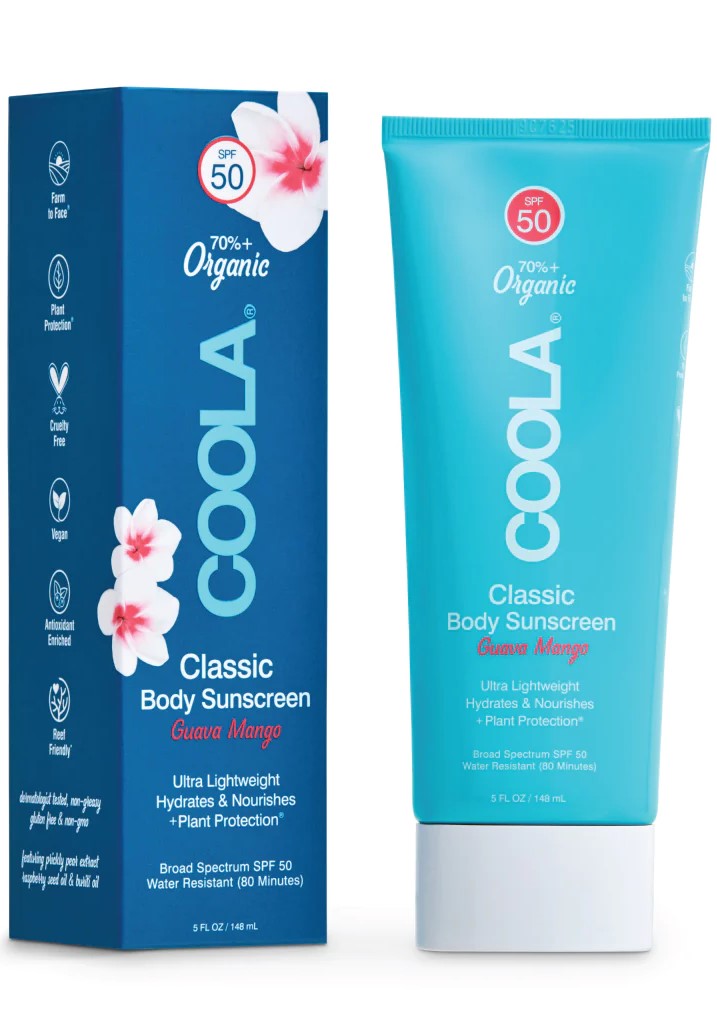 Coola Organic Sunscreen Lotion / Guava Mango / SPF 50