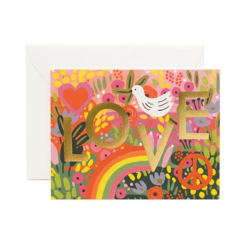 All You Need Is Love Card / Ivory Envelope