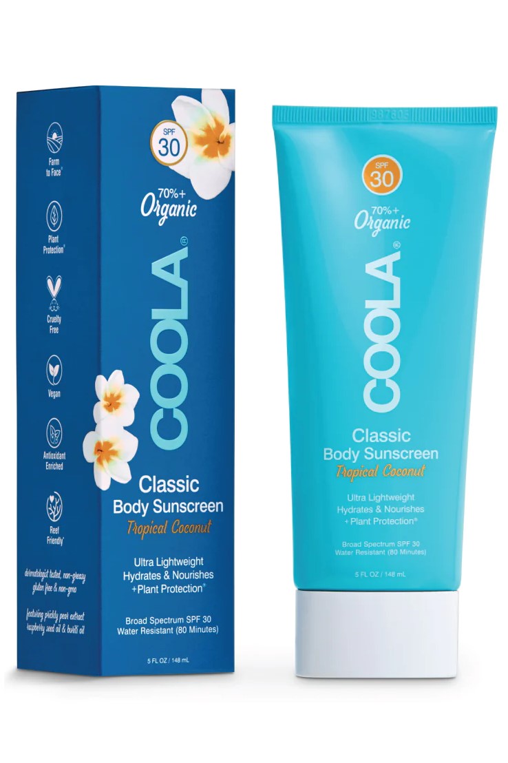 Coola Organic Sunscreen Lotion / Tropical Coconut / SPF 30