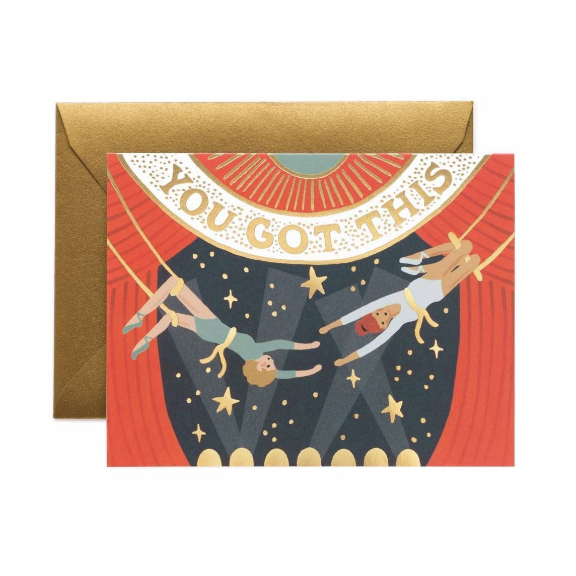 You Got This Card / Gold Envelope