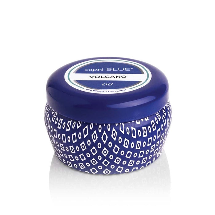 Capri Blue 3 oz. Blue Signature Mini Tin Candle / Volcano