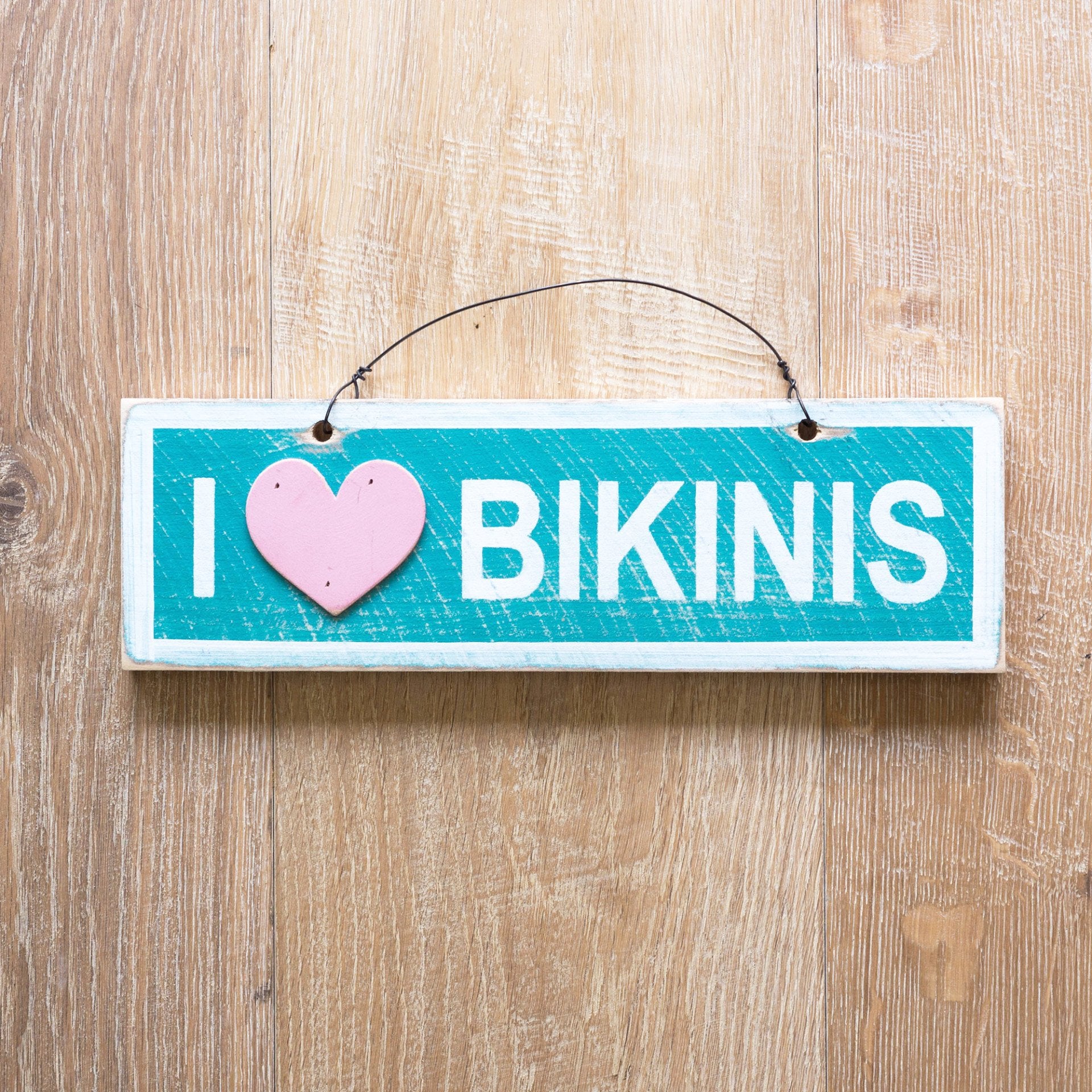 I Love Bikinis Sign